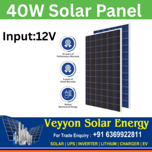 40 Watt Solar Panel