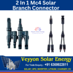 2 In 1 MC4 Solar Panel Connector